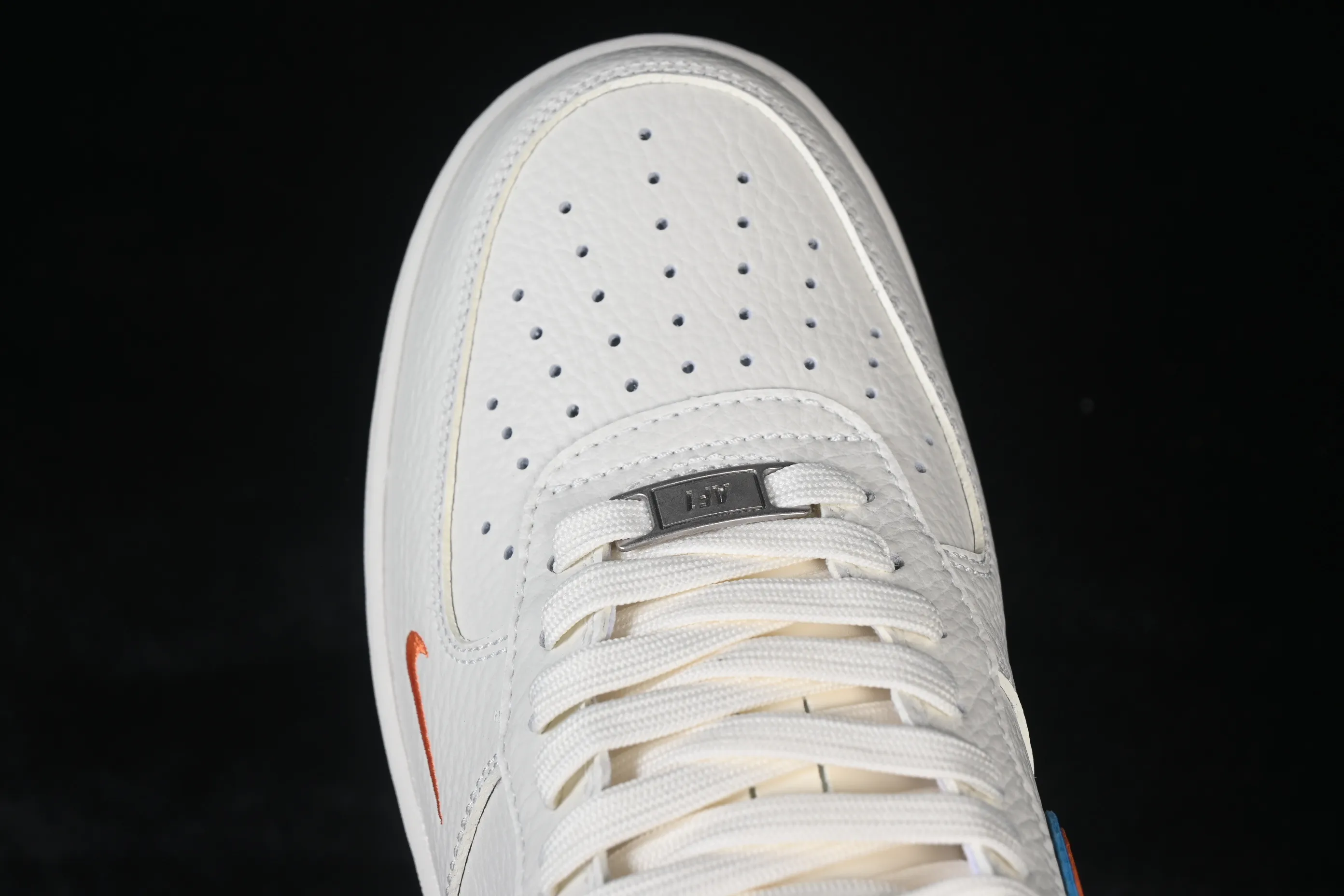 All Categories Nk Air Force 1 Air Force Series Nk Air Force 1 Low Air Force Low Nike Air Force 1'07 Low Milk White Orange Blue Air Force One Low Casual Shoes NH0601-542